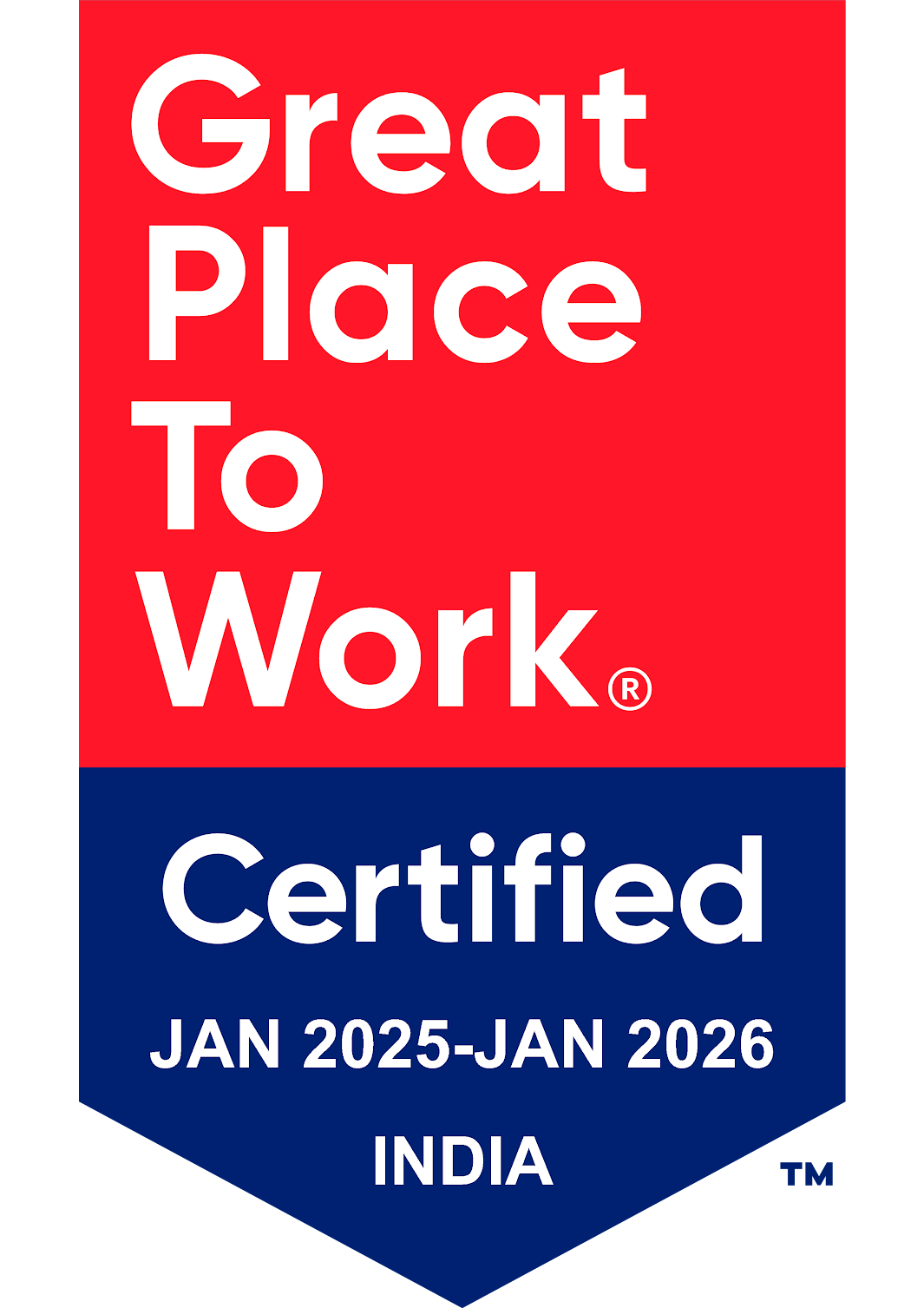 Certified,Great place to work,India